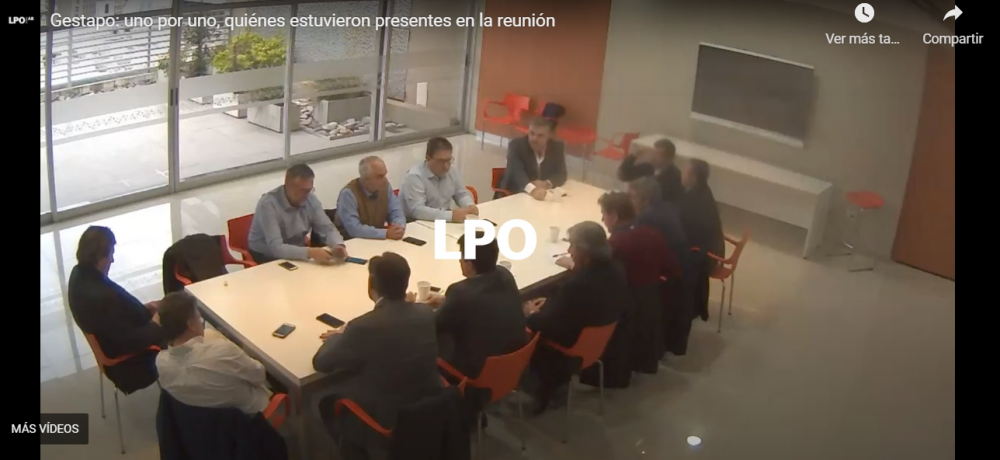 La aparicin de otro video con los espas liderando la reunin, compromete la defensa de Juntos a la Gestapo de Villegas