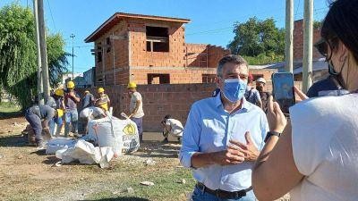 Zabaleta inauguró obras en barrio Las Heras: “Hay un Estado presente que viene a trabajar”