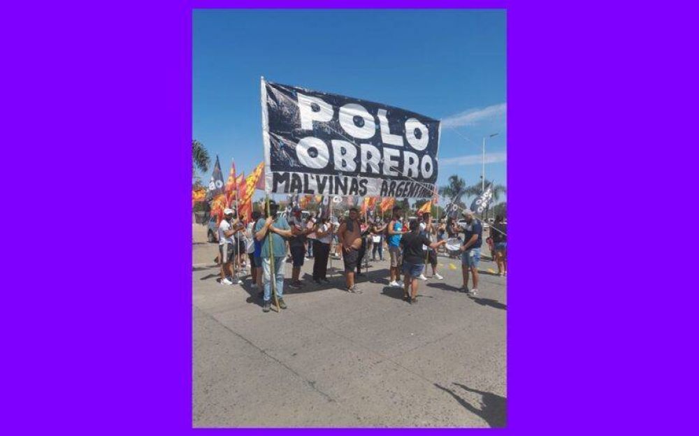 El Polo Obrero se movilizó al municipio