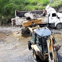 Cajamarca: retiran 45 toneladas de residuos sólidos y desmonte del río Mashcón