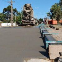 Rojas: Se finaliza la obra de pavimentación en calle Liniers
