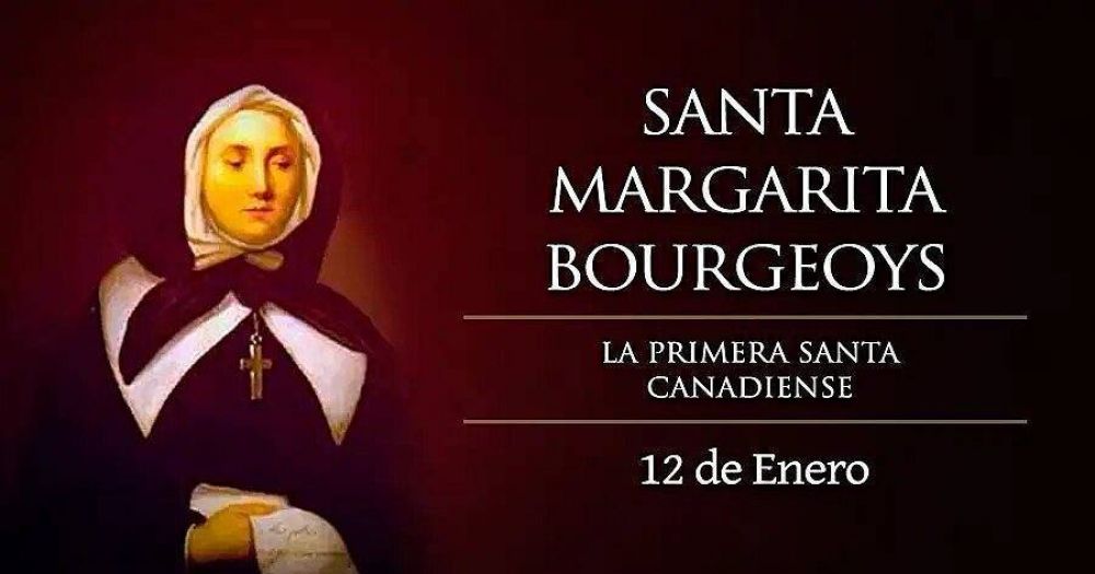Hoy celebramos a Santa Margarita Bourgeoys, a quien Dios llamó en una procesión
