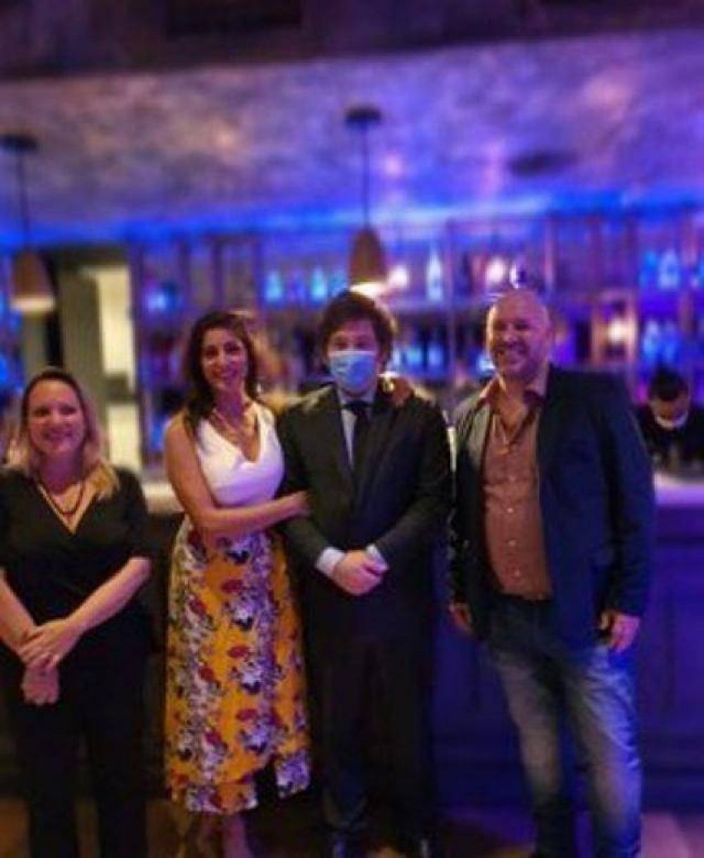 Dirigentes de Crear Juntos se reunieron con Milei en Mar del Plata