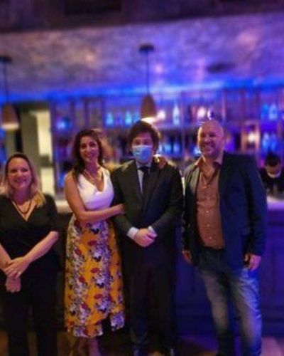 Dirigentes de Crear Juntos se reunieron con Milei en Mar del Plata