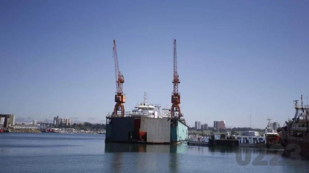 Buscan extender a 30 años las concesiones de los astilleros de Mar del Plata
