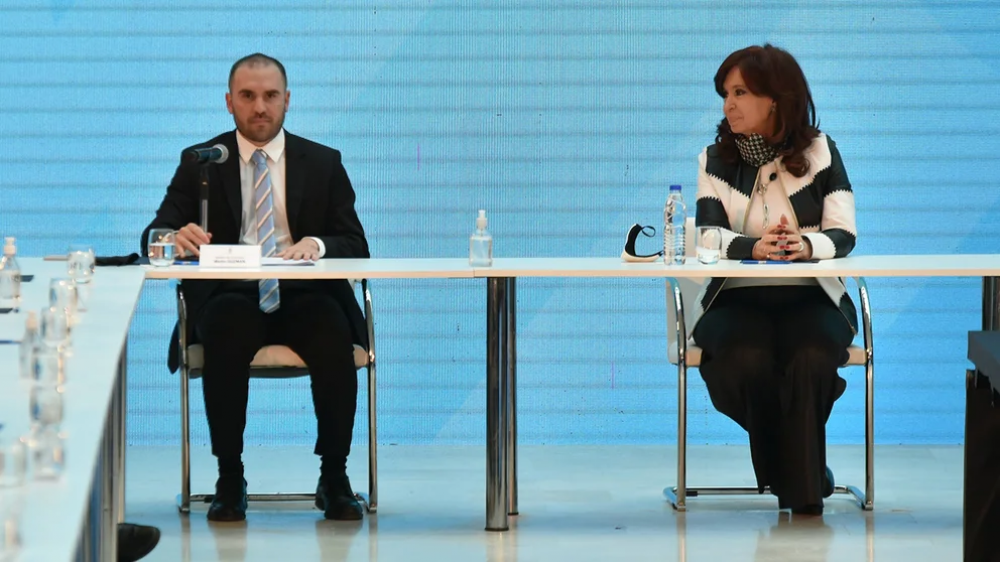 Cristina Kirchner recibi� en su casa a Mart�n Guzm�n para hablar sobre la negociaci�n con el FMI