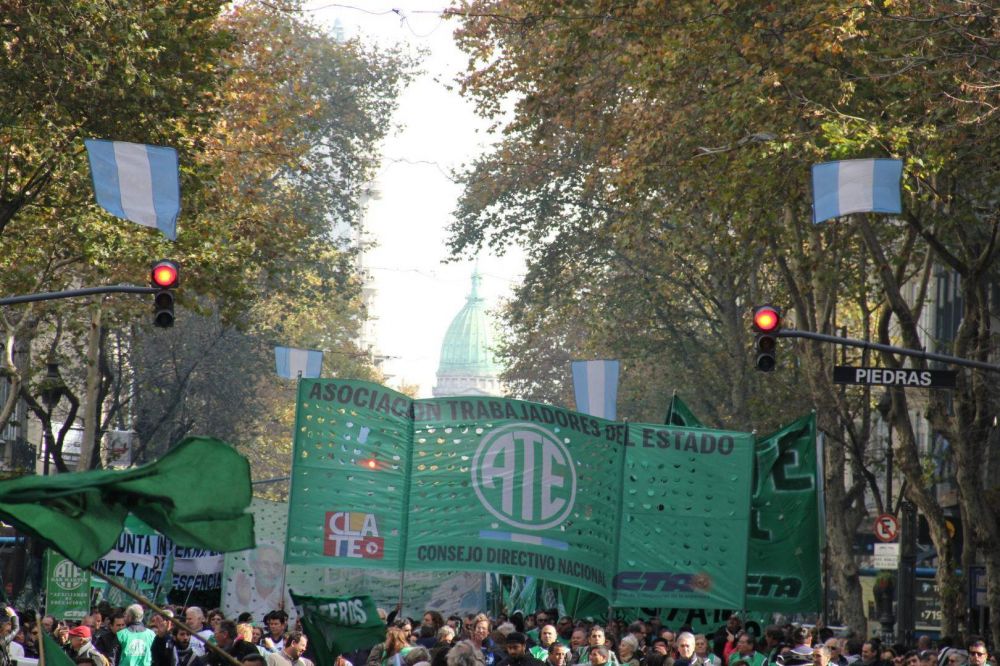  ATE ser� parte de la movilzaci�n contra los jueces de la Corte