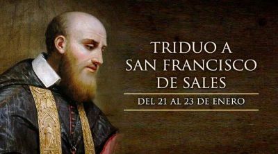 Hoy se inicia el Triduo a San Francisco de Sales, patrono de la prensa cat�lica