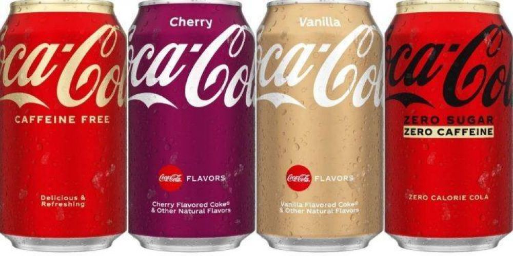 Coca-Cola cambiará la imagen de sus bebidas