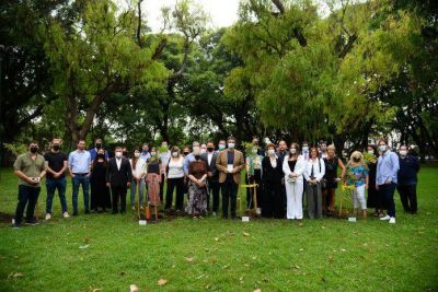 El KKL Argentina inauguró el Arboreto de las Naciones