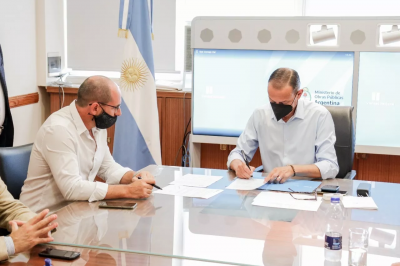 Vialidad Nacional firmó el contrato para la construcción del tramo de “La Pérgola”
