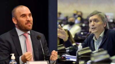 Mart�n Guzm�n le respondi� a M�ximo Kirchner: 