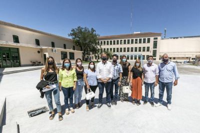 El Colegio Nacional de Adrogué luce renovado con las históricas obras que concreta el Municipio