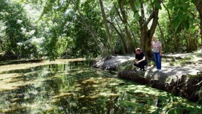 Garro recorrió el Humedal del Arroyo el Pescado