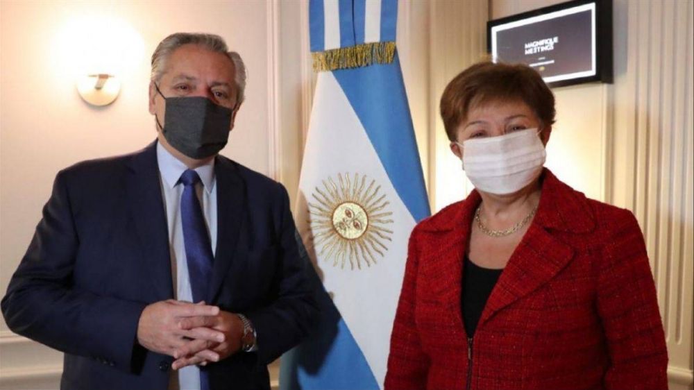 Georgieva asegur� que el enfoque principal del FMI es �sacar a la Argentina de este camino muy peligroso de alta inflaci�n�