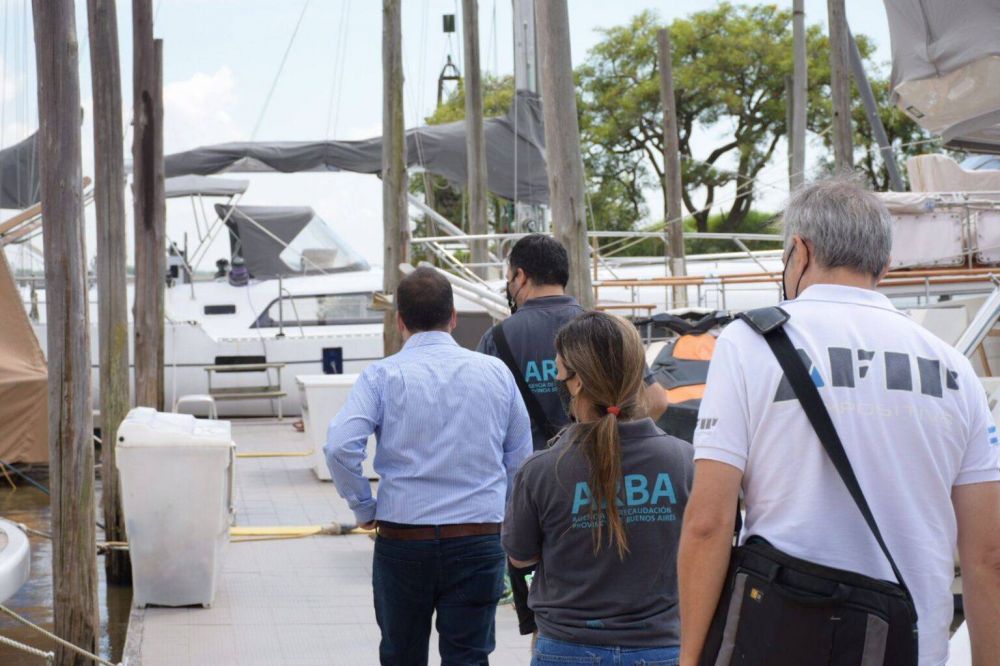 ARBA y AFIP detectaron 37 embarcaciones de lujo sin declarar y notific deudas por $25 millones en San Isidro