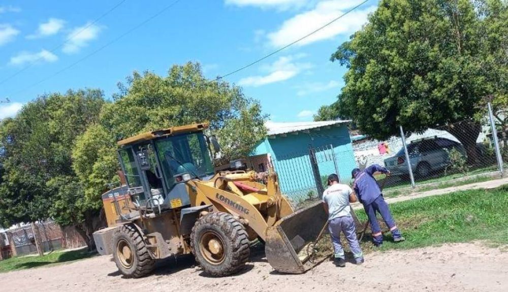 El Municipio realiz trabajos de limpieza en barrios varelenses