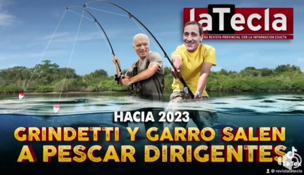 Grindetti y Garro salen a pescar dirigentes