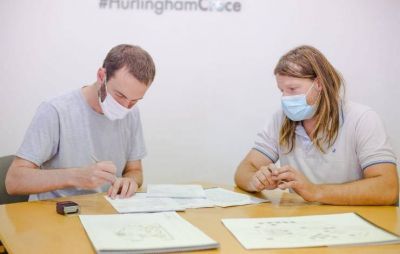 Selci anunci� la remodelaci�n de cinco plazas en Hurlingham, con una inversi�n de casi $125 millones