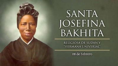 Hoy celebramos la fiesta de Santa Josefina Bakhita, de esclava a religiosa