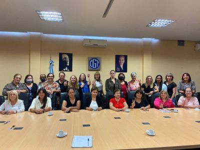 Tras la reforma del estatuto, las mujeres del Consejo Directivo de la CGT coparon Azopardo