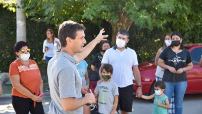 Alejandro Korn: empieza la pavimentación de Uruguay en el barrio Solferino