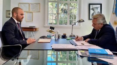 Alberto Fern�ndez se reuni� con Mart�n Guzm�n para analizar el �ltimo tramo de las negociaciones con el FMI