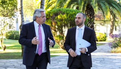 Fern�ndez analiz� con Guzm�n los avances con el FMI para cerrar el acuerdo
