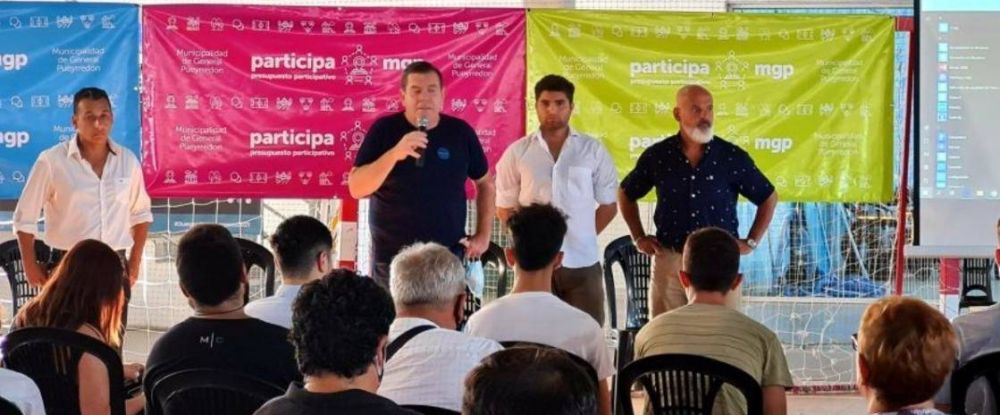 El gobierno present el Presupuesto Participativo en el barrio Las Heras