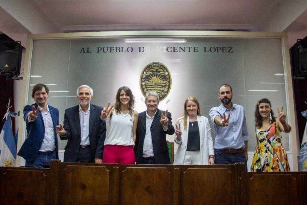 Reunión abierta del bloque de concejales del Frente de Todos en Vicente López