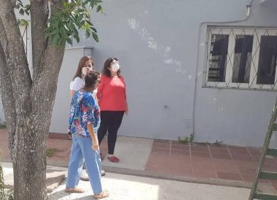 Comenzaron las refacciones en el Jardín Maternal Municipal número 1 de Pérez Millán