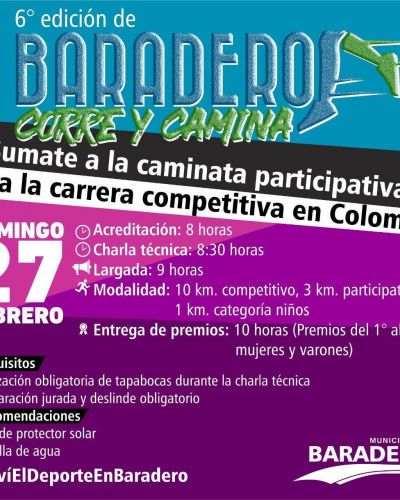 Baradero Corre y Camina: se aproxima una nueva edición en Santa Coloma