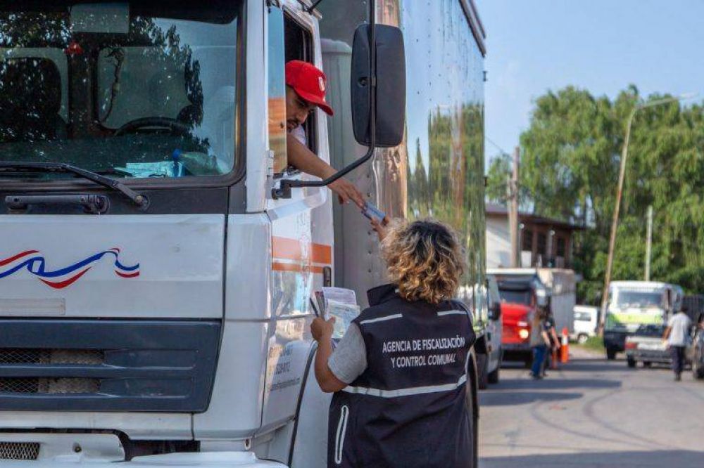 El Municipio avanza con los operativos de limpieza, erradicaci�n de basurales y controles vehiculares