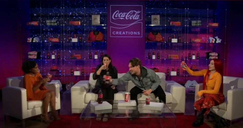 Coca-Cola present su plataforma Creations