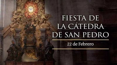 Hoy se celebra la C�tedra de San Pedro, que evoca la unidad de los cristianos en torno al Papa