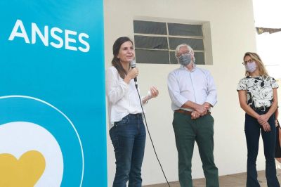 Raverta inaugur� nuevas oficinas de Anses en Tres Lomas y Florentino Ameghino