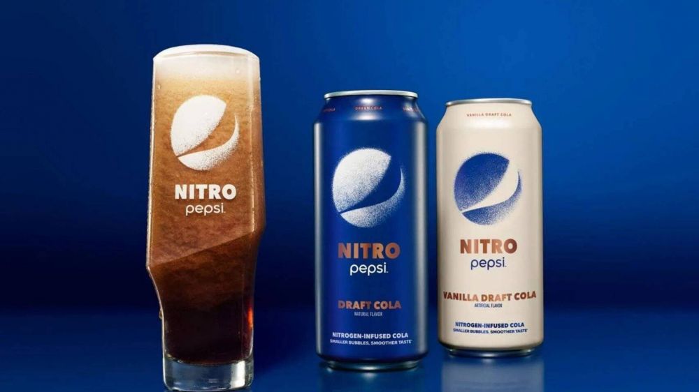 Pepsi se reinventa y lanza NITRO, un nuevo refresco infusionado con nitrgeno