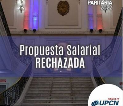 UPCN Santa Fe rechazó la propuesta salarial del gobierno provincial