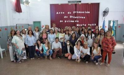 Karina Men�ndez acompa�� a docentes: �Son un eslab�n s�per importante�, destac�