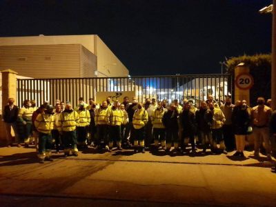 Comienza la huelga del sector de recogida de Residuos Sólidos Urbanos (RSU) del Puerto de Santa María para denunciar graves incumplimientos del convenio