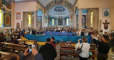 Los ucranianos argentinos oran con insistencia por la paz en su pa�s