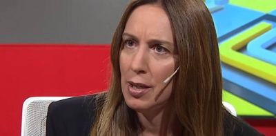 Mar�a Eugenia Vidal: �El Gobierno se parte cuando hay que definir cuestiones importantes�