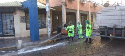 Emacruz levanta 993 toneladas de residuos slidos con un intenso trabajo en las calles del centro