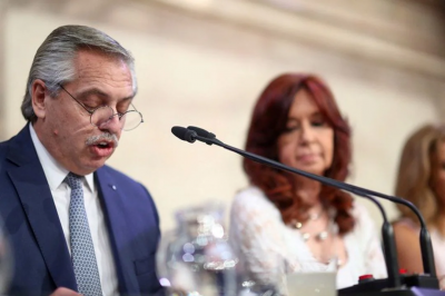 Apertura de sesiones: las siete personas que nombr� Alberto Fern�ndez en su discurso