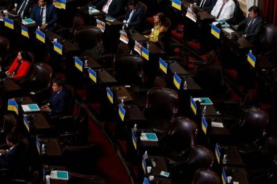 Un radical revel� que los macristas ten�an decidido de antemano irse del recinto durante el discurso de Alberto Fern�ndez