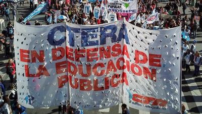 CTERA respaldó a los gremios provinciales que no iniciaron el ciclo lectivo 2022