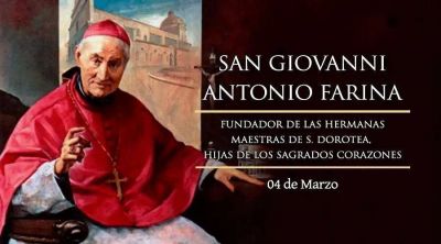 Hoy se conmemora a San Giovanni Antonio Farina, el obispo con �olor a oveja�
