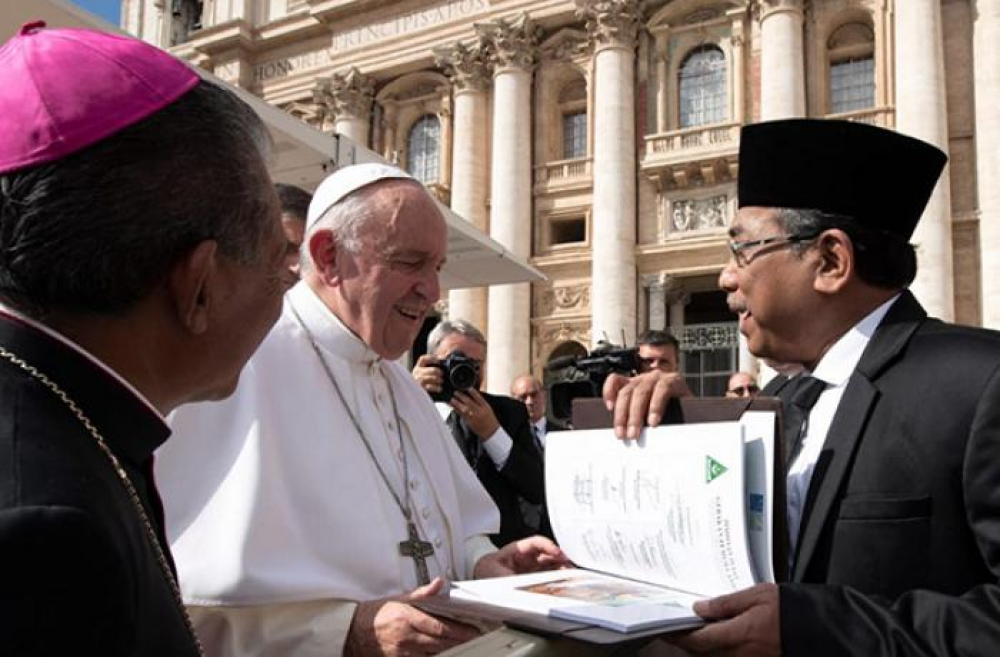 Indonesia, de mayor�a musulmana, invitar� al Papa a que visite el pa�s
