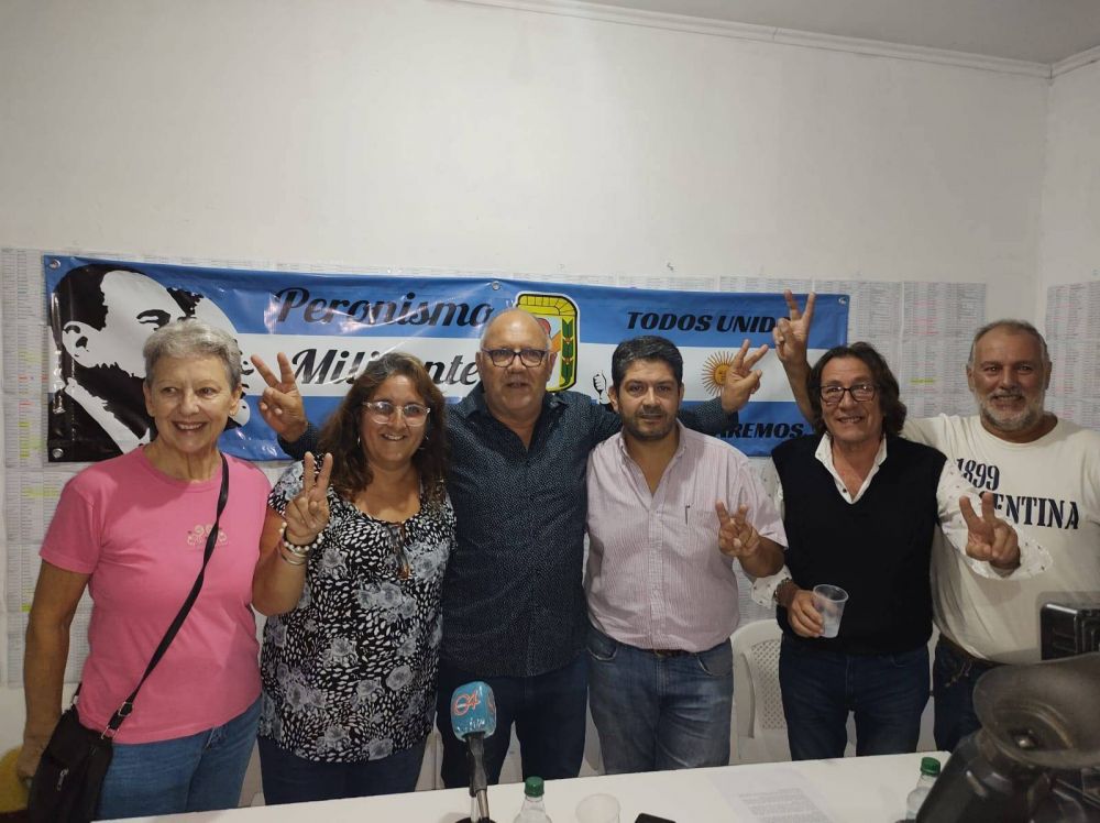«Peronismo militante» se pronuncio ante la prensa tras la impugnacion de la lista para las internas lobenses