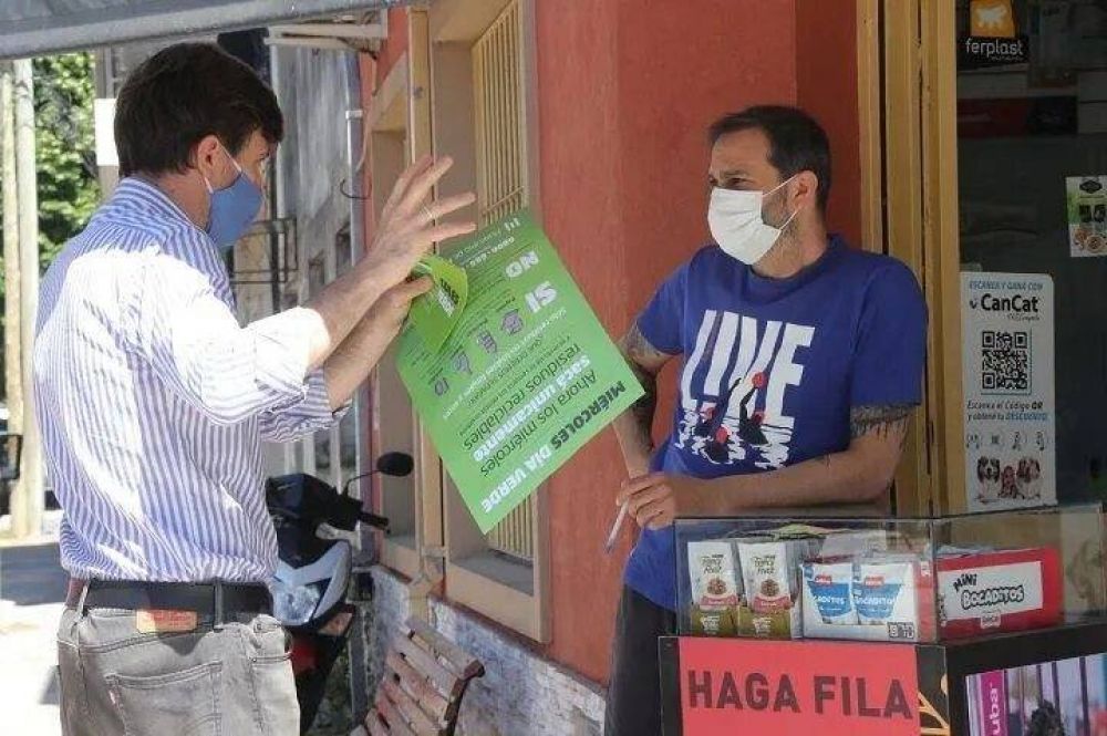 Morón continúa con el exitoso Programa de reciclado «Día Verde»